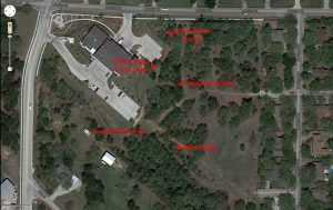 Satellite view of the Azle Fire Station (900 Lakeview Drive - Azle, Texas 76020)