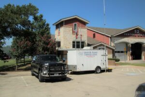 WC5C club trailer at the Azle Fire Station - Azle, Texas